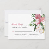 Freundliche Antwort Elegantes tropisches Paradies (Vorderseite)