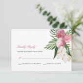 Freundliche Antwort Elegantes tropisches Paradies  (Stehend Vorderseite)