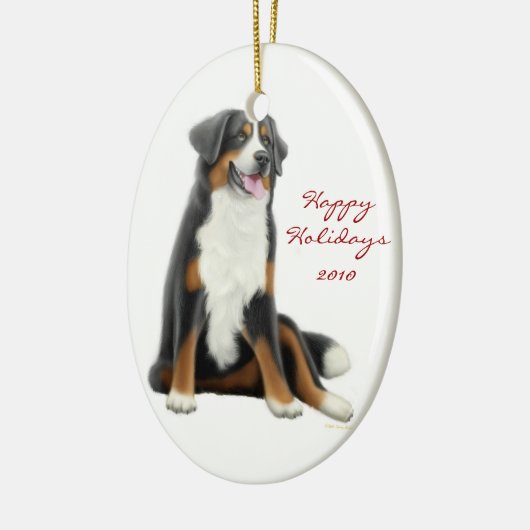 Freundliche Bernese Keramik Ornament (Links)