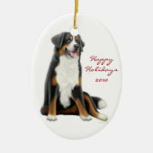 Freundliche Bernese Keramik Ornament (Vorne)
