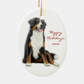 Freundliche Bernese Keramik Ornament (Hinten)