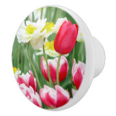 Freundliche Blume Keramikknauf (Rechts)