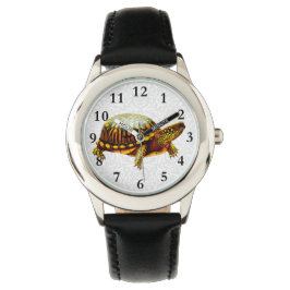 Freundliche Box Turtle Kids Watch Armbanduhr