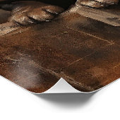 Freundliche Dackel Welpe Hunde 001 - Raimon Paladi Poster (Ecke)