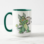 Freundliche Drache-Spitze-Schale Tasse (Links)