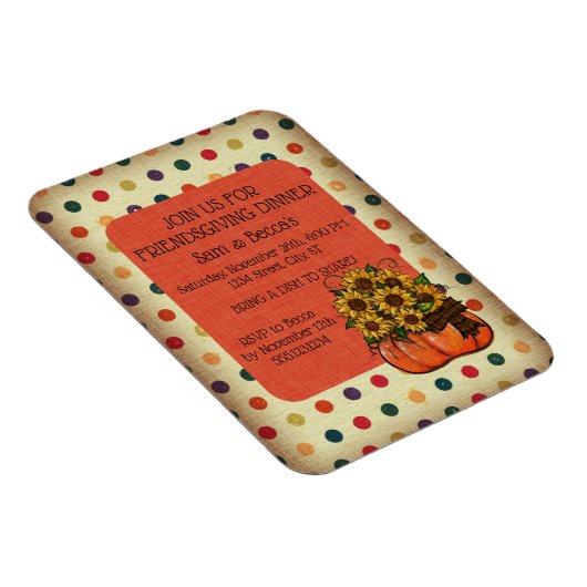 FREUNDLICHE EINLADUNG MAGNET (Rechte Seite)