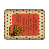 FREUNDLICHE EINLADUNG MAGNET (Horizontal)