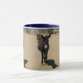 Freundliche Esel-Herde Tasse (Zentrum)
