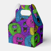 Freundliche Fuzzles-Niedliche Kreaturen Gable-Gefä Geschenkschachtel (Rückseite)