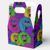 Freundliche Fuzzles-Niedliche Kreaturen Gable-Gefä Geschenkschachtel (Geöffnet)