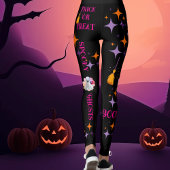 Freundliche Geister farbenfrohe Halloween Leggings