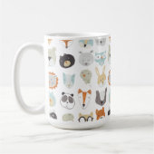 Freundliche Gesichter | Süße Tier Portraits Kaffeetasse (Links)