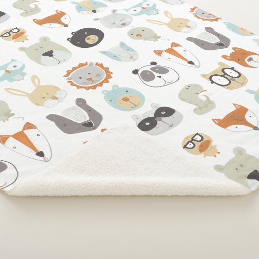 Freundliche Gesichter | Süße Tier Portraits Sherpadecke (3/4)