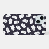 Freundliche Ghost-Parade iPhone 15 Hülle (Rückseite (Horizontal))