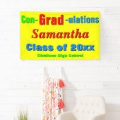 Freundliche Gratulation Graduation Party Banner (Insitu)