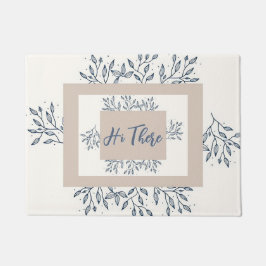 Freundliche Grußbotschaft Fußmatte