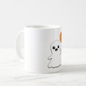 Freundliche Grüße eines Geistes Kaffeetasse (Vorderseite Links)