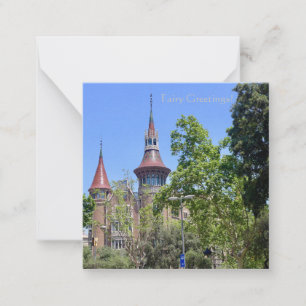 Freundliche Grüße! Mitteilungskarte