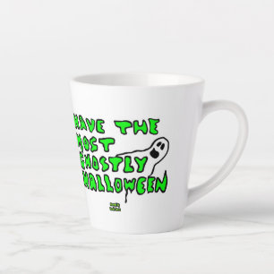 Freundliche Halloween-kleine Latte-Tasse Milchtasse
