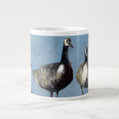 Freundliche Kanada-Gänse 2012 Jumbo-Tasse (Vorderseite)
