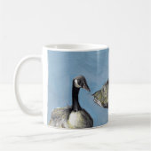 Freundliche Kanada-Gänse 2012 Kaffeetasse (Links)