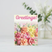 Freundliche Karten für Freunde, die Liebe Blume (Stehend Vorderseite)