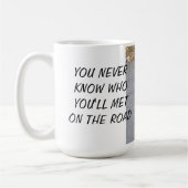 Freundliche Katzen Kaffeetasse (Links)