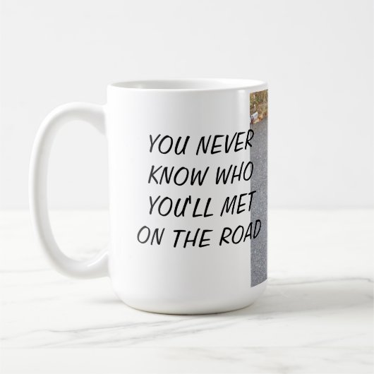 Freundliche Katzen Kaffeetasse (Links)