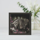 FREUNDLICHE LIEBE - Grußkarte Karte (Stehend Vorderseite)