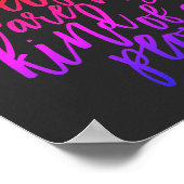 Freundliche Menschen sind meine Art von Menschen,  Poster (Ecke)