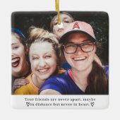 Freundliche Mitarbeiter - Geist auf der ganzen Wel Keramikornament (Vorderseite)