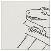 Freundliche Nachbarschaft Dinosaur Stoff (Nahaufnahme)