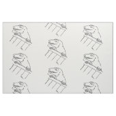 Freundliche Nachbarschaft Dinosaur Stoff (Fat Quarter (45,7 x 55,9 cm))