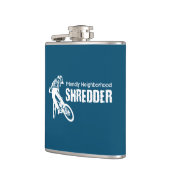 Freundliche Nachbarschaft Shredder Mountain Biking Flachmann (Links)