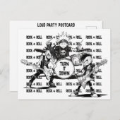 Freundliche Nachbarschaft übermäßiges Rauschen ver Postkarte (Vorne/Hinten)