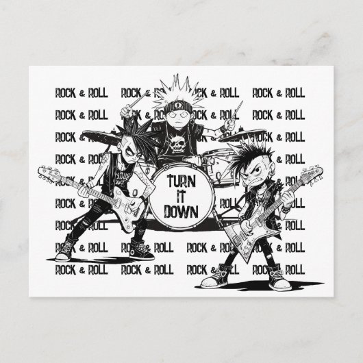 Freundliche Nachbarschaft übermäßiges Rauschen ver Postkarte (Vorderseite)