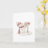 Freundliche Note Valentine Grußkarte Karte (Gelbe Blume)