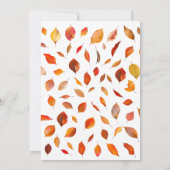 Freundliche Party Einladung (Rückseite)