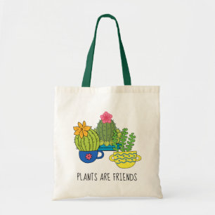 Freundliche Pflanze Succulent Tote Bag Tragetasche