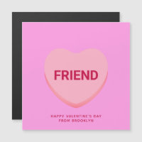 Freundliche rosa Konversation Herzstück Valentinen