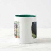 Freundliche Rottweiler Kaffee-Tasse Tasse (Zentrum)