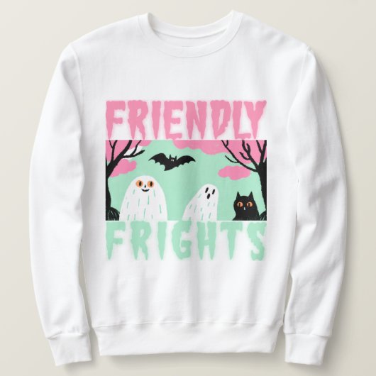 Freundliche Schrecknisse Sweatshirt (Design vorne)