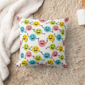 Freundliche Smileys Kissen (Decke)
