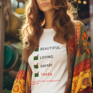 Freundliche Sondertypografie Valentine T-Shirt
