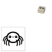 Freundliche Spider Cartoon Briefmarke Gummistempel (Stempel)