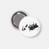 Freundliche Umrandung, alltägliche Freude Magnet (Vorderseite/Rückseite)