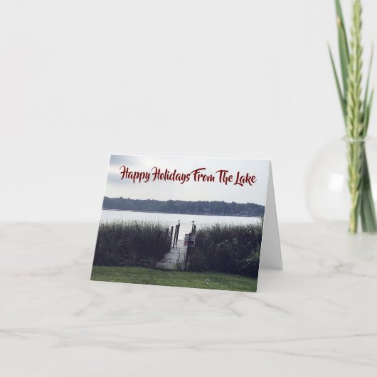 FREUNDLICHE URLAUB **AUS DER SEE***-KARTE KARTE (Vorderseite)