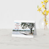 FREUNDLICHE URLAUB **AUS DER SEE***-KARTE KARTE (Gelbe Blume)