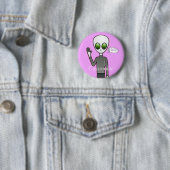 Freundliche Waving Alien Thunder_Cove Button (Beispiel)
