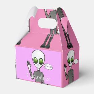 Freundliche Waving Alien Thunder_Cove Geschenkschachtel